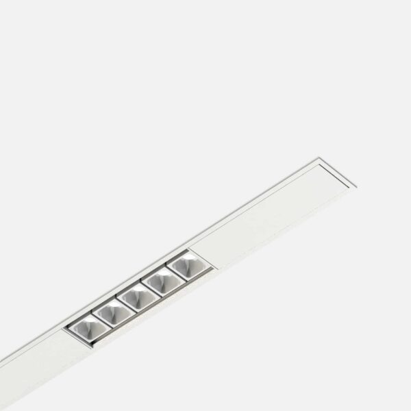 Recessed Minifile profile with Leva modules